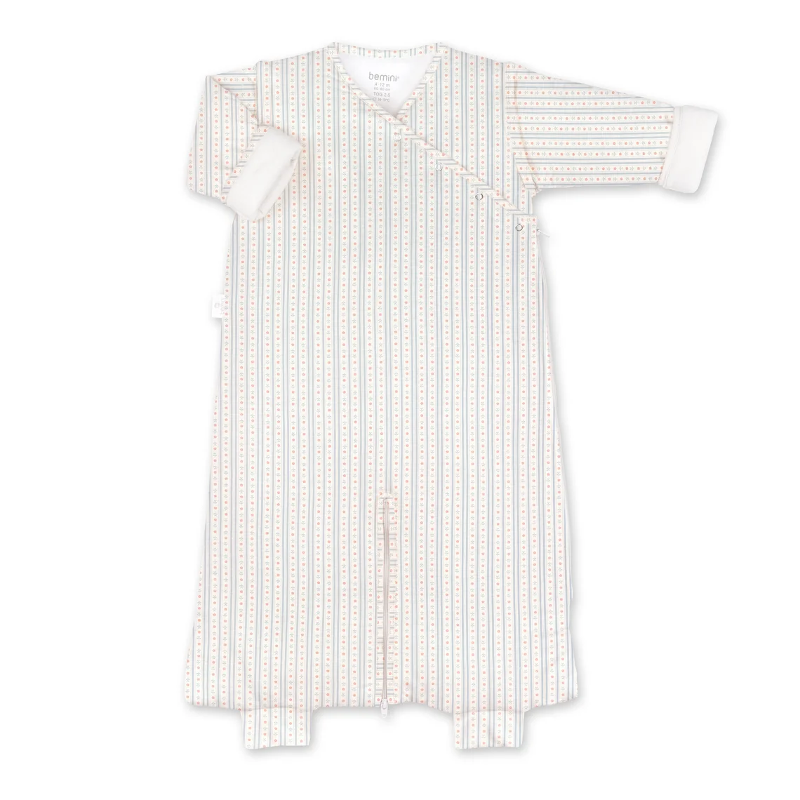 Bemini Gigoteuse jambes séparables 4-12m hiver tog 2.5 - Glacier