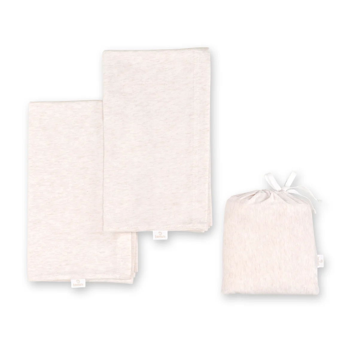 Bemini Porte-bébé DUO size 1 Confort & maintien Ecru Oeko-Tex