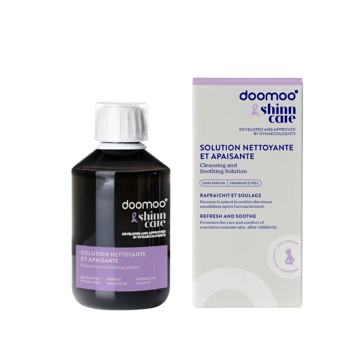 Solution nettoyante et apaisante doomoo x Shinncare