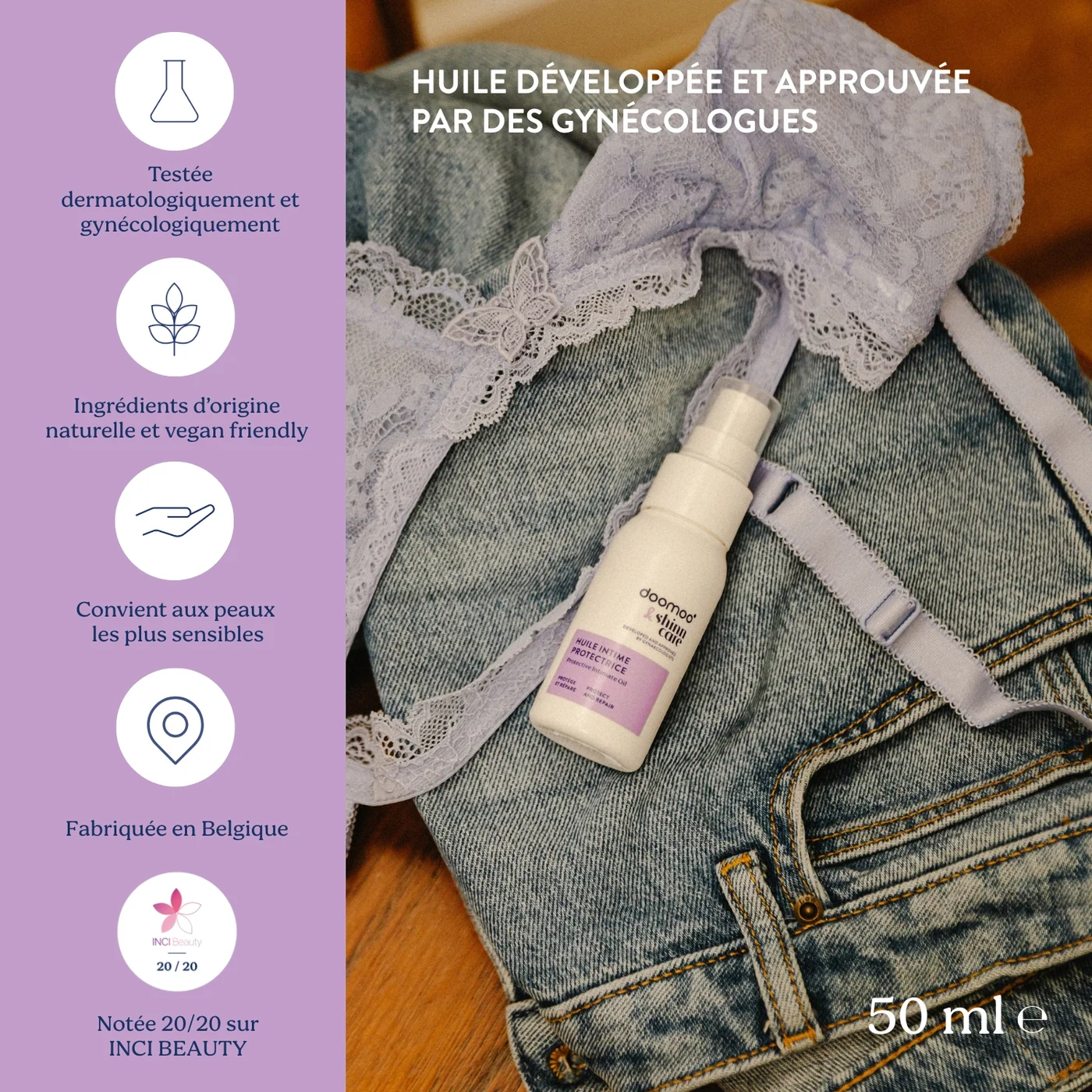 Huile intime protectrice doomoo x Shinncare – Image 2