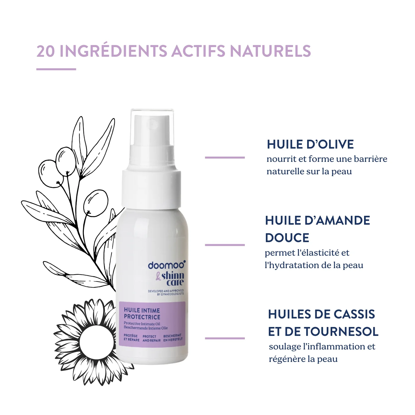 Huile intime protectrice doomoo x Shinncare – Image 4