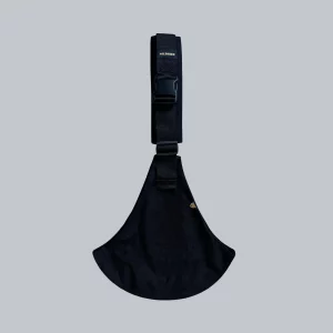 Wildride Porte-bébé Noir en lin