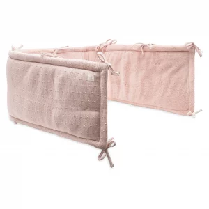 Jollein Tour de parc Sprinkle Knit Silk Rose 180 x 30 cm