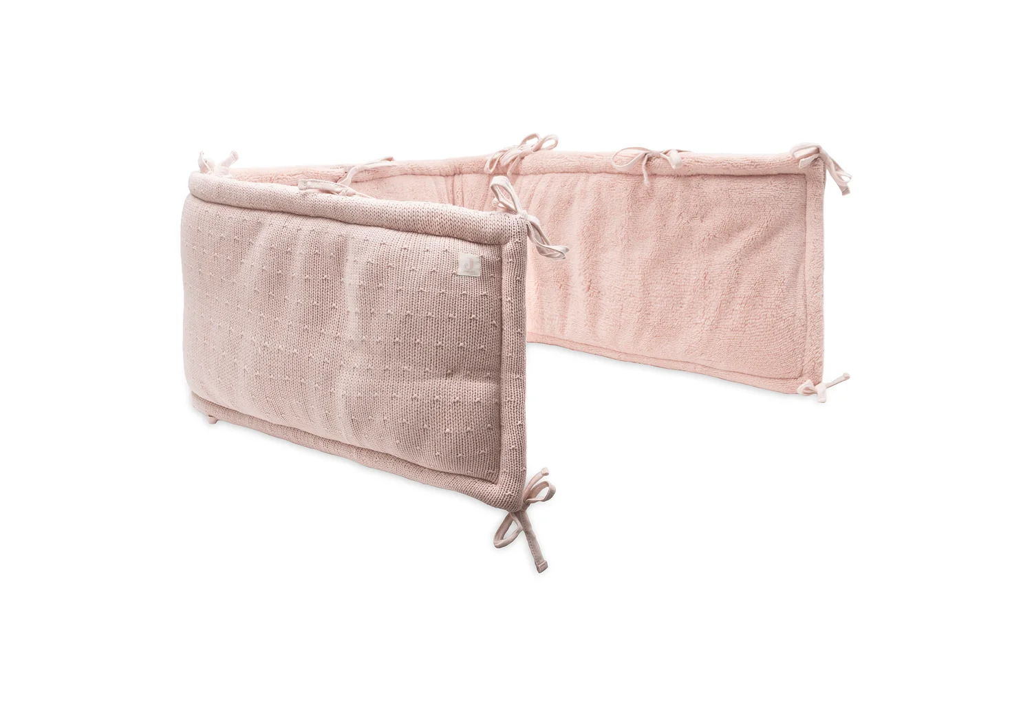 Jollein Tour de parc Sprinkle Knit Silk Rose 180 x 30 cm