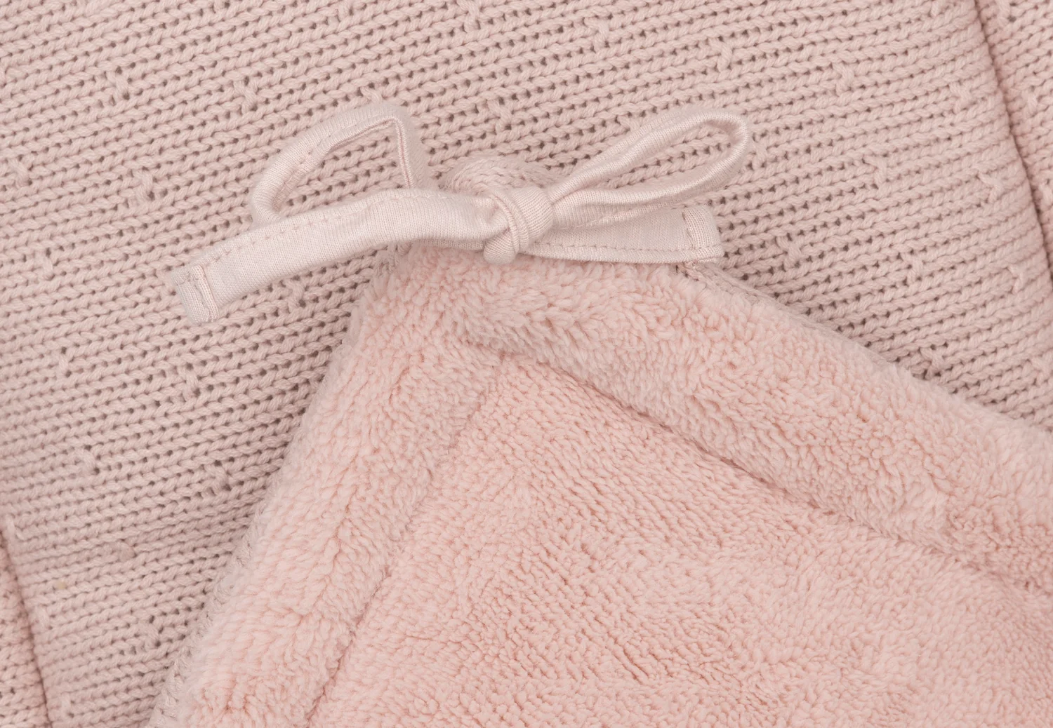 Jollein Tour de parc Sprinkle Knit Silk Rose 180 x 30 cm – Image 3