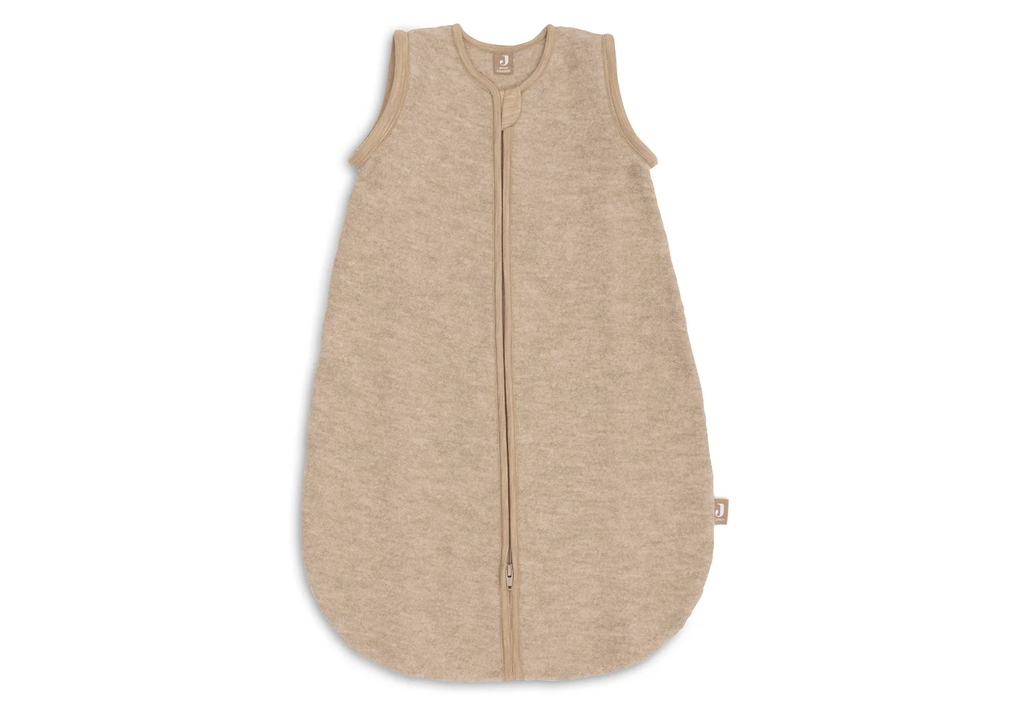 Jollein Gigoteuse en laine mérinos avec manches amovibles 60 cm - Natural – Image 3