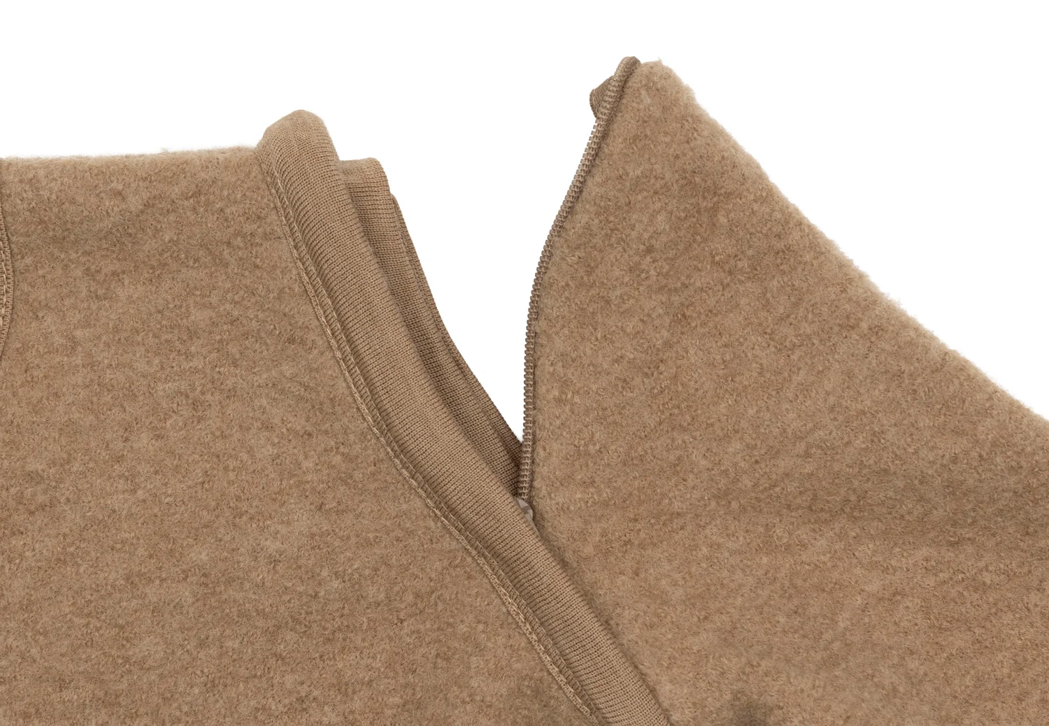 Jollein Gigoteuse en laine mérinos avec manches amovibles 60 cm - Noisette – Image 3