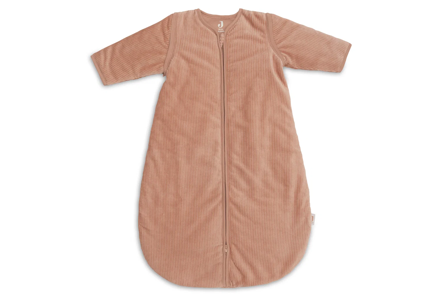 Jollein Gigoteuse avec Manches Amovible Ronde - Light Terra - Taille 90 cm