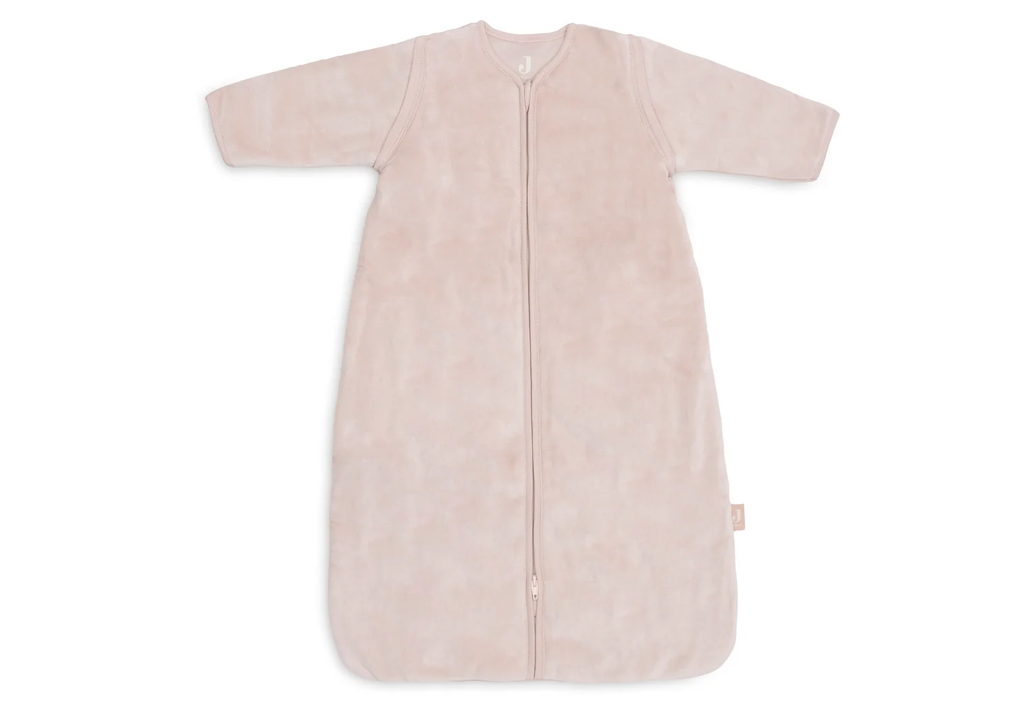 Jollein Gigoteuse avec Manches Amovible Velvet Rose poudré - Taille 70 cm