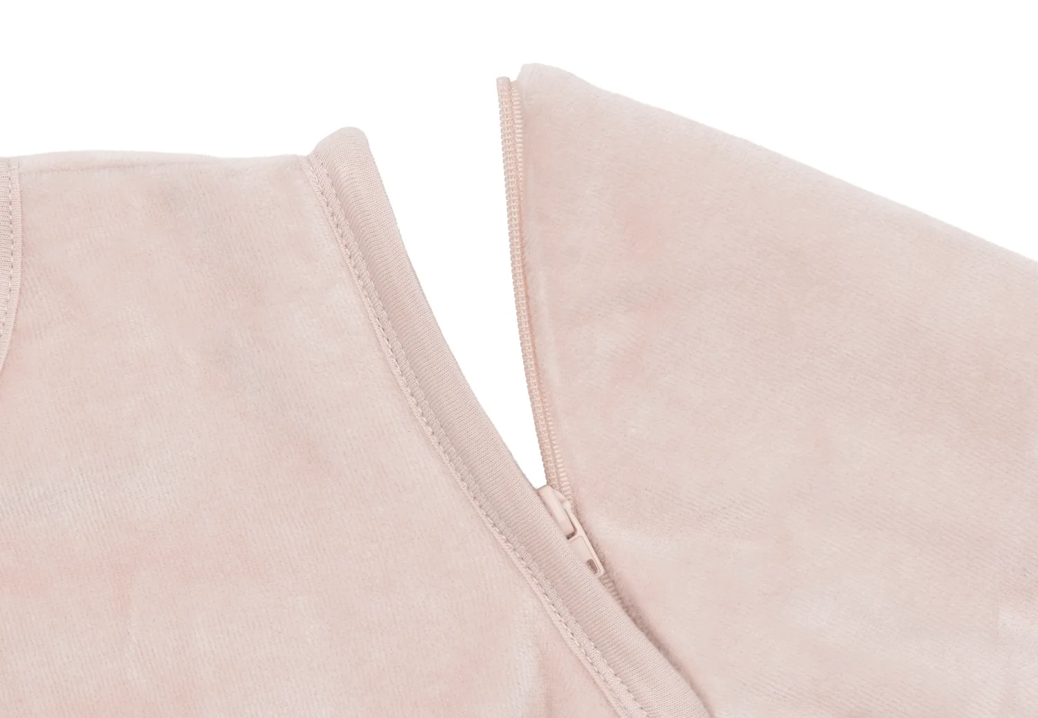 Jollein Gigoteuse avec Manches Amovible Velvet Rose poudré - Taille 70 cm – Image 4