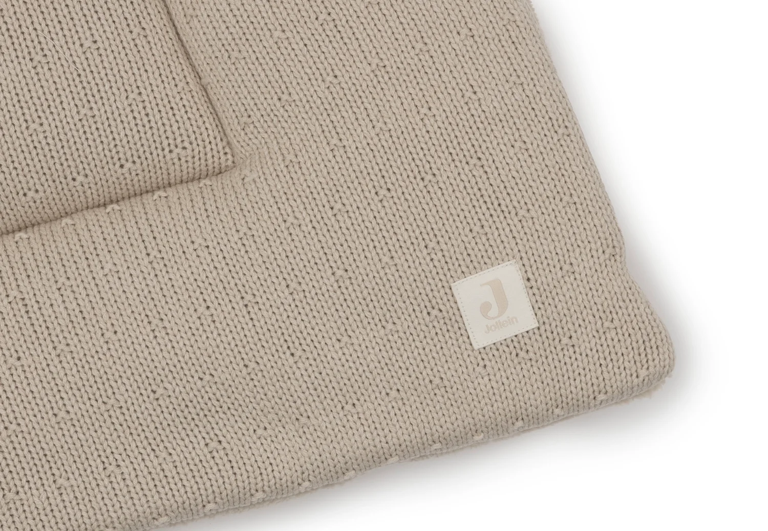 Jollein Tapis de parc Sprinkle Knit Sable 75 x 95 cm – Image 3