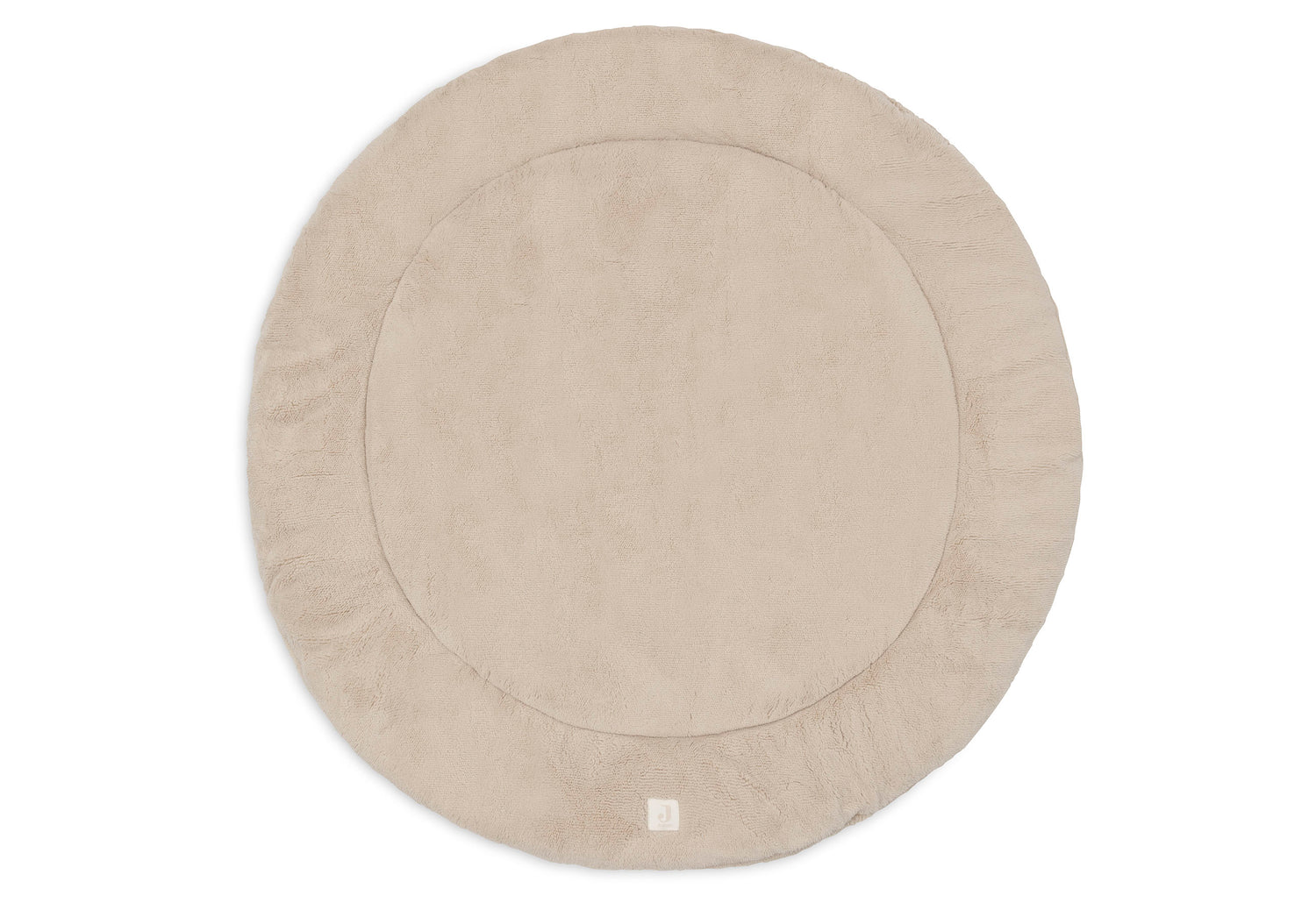 Jollein Tapis de parc rond Fluffy Sand
