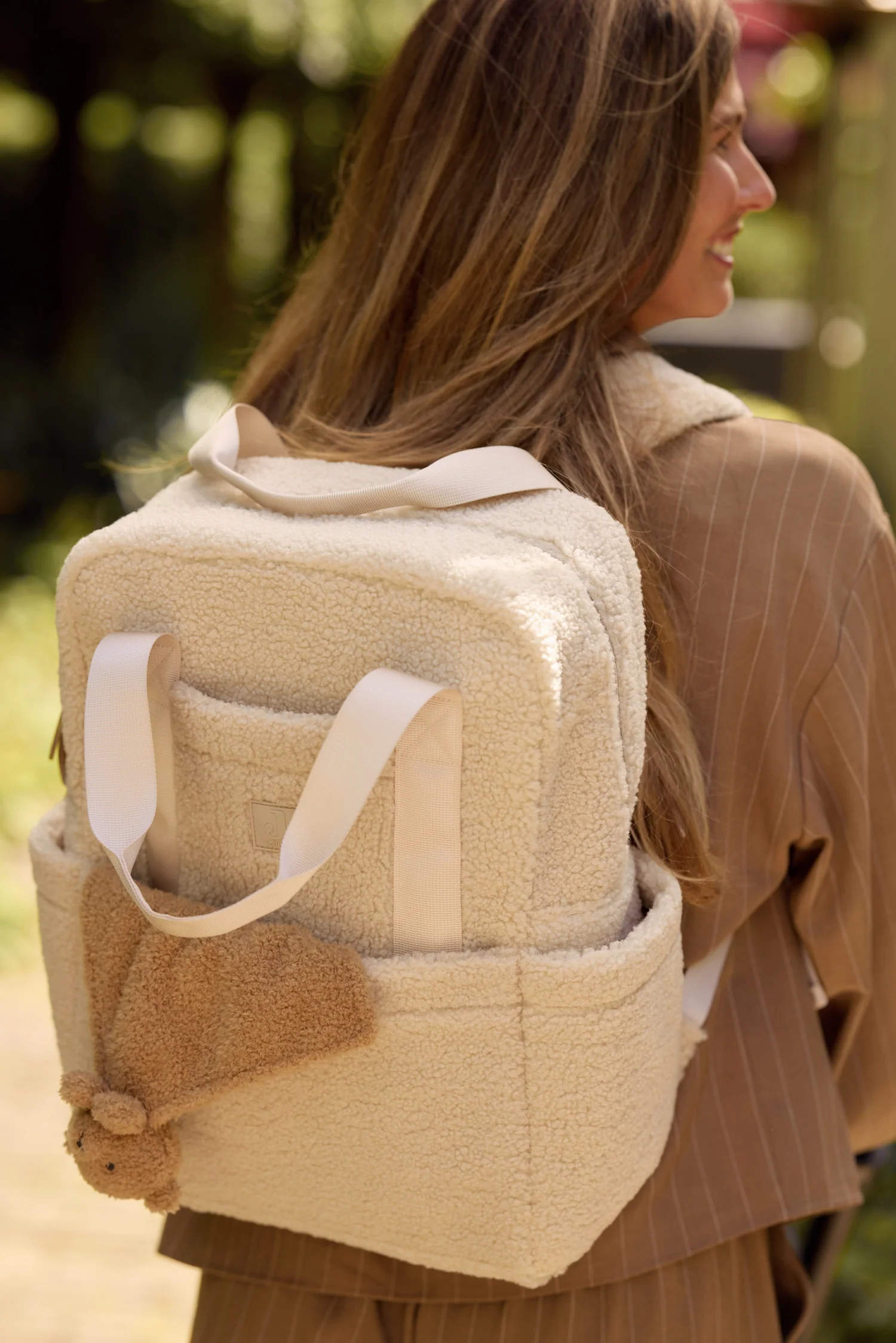 Jollein Sac à langer/Sac à dos - Teddy Lou – Image 5