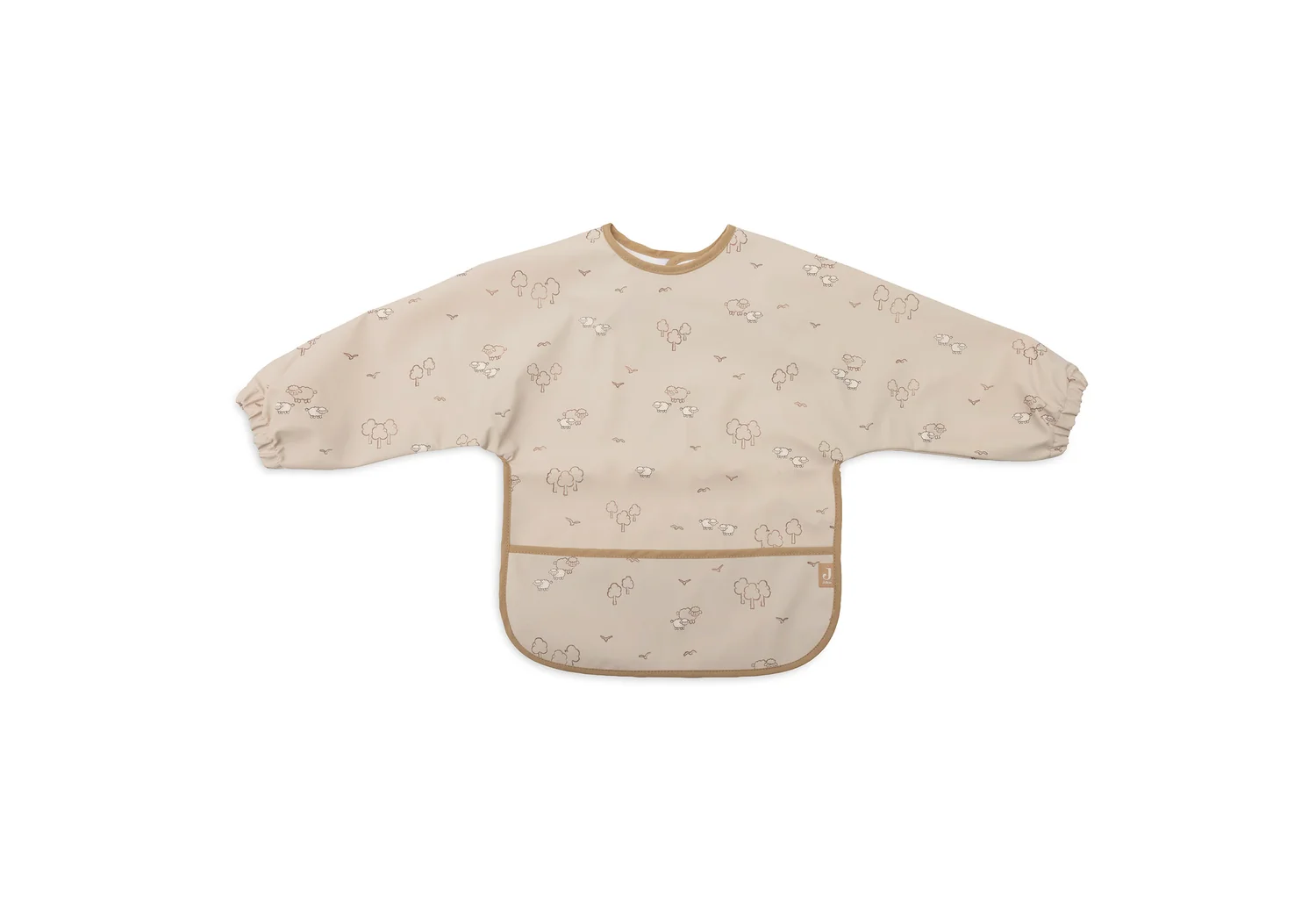 Jollein bavoir imperméable à manches - Woolly