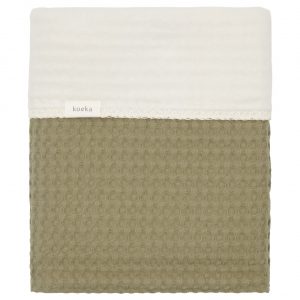 Koeka Couverture berceau cotton polaire Amsterdam Kaki – TOG 1,3