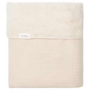 Koeka Couverture berceau teddy Faro Beige – TOG 2,9