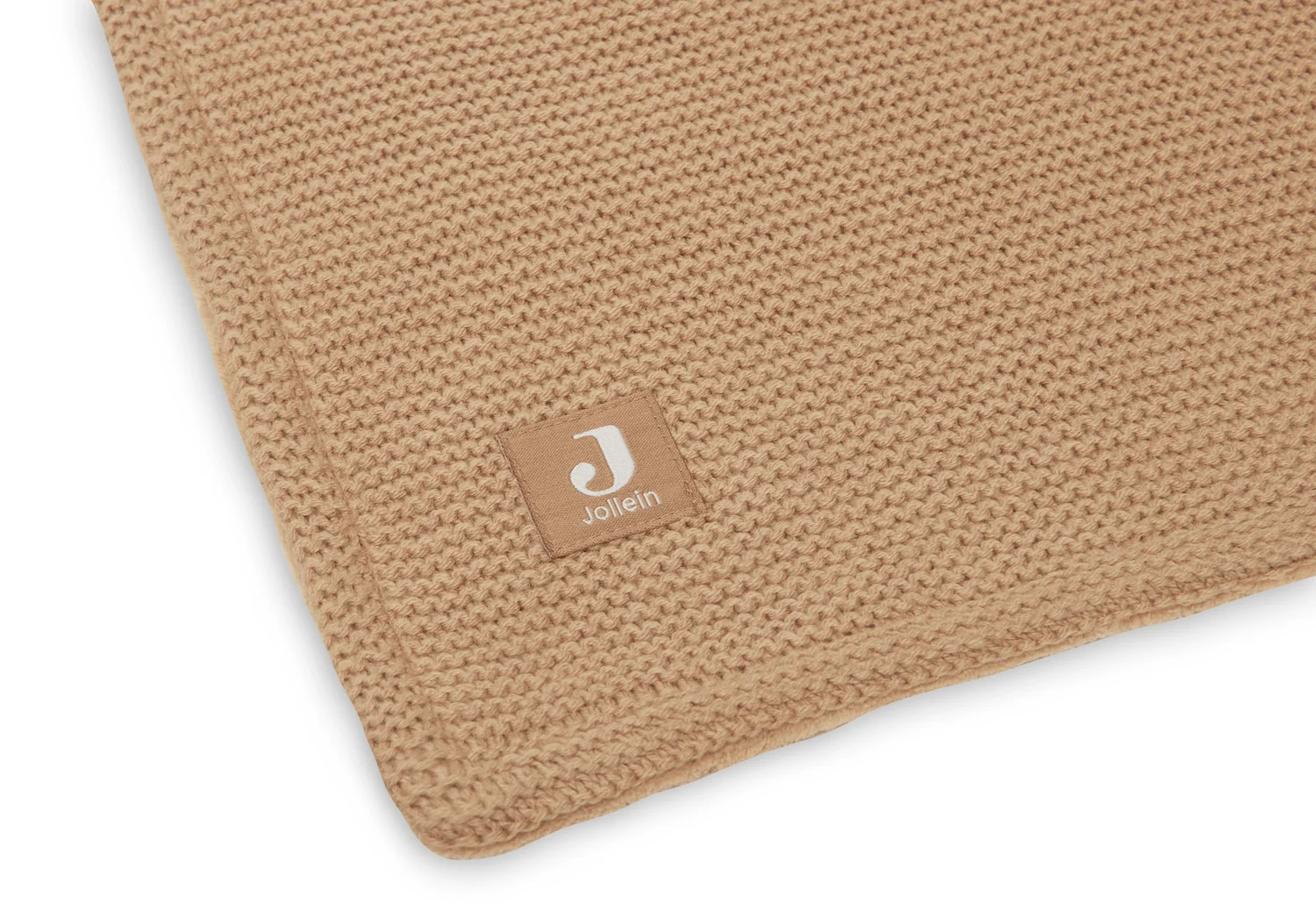 Jollein Couverture en tricot doublée polaire - Biscuit – Image 3
