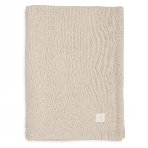 Jollein Couverture en tricot à pois et tissu peluche Sabke 75 x 100 cm