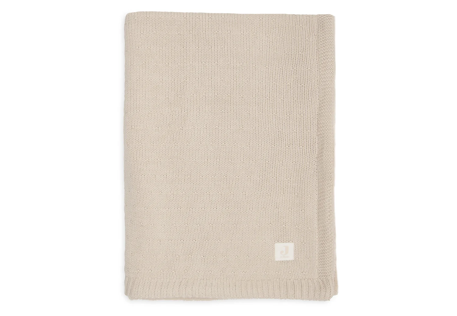 Jollein Couverture en tricot à pois et tissu peluche Sabke 75 x 100 cm