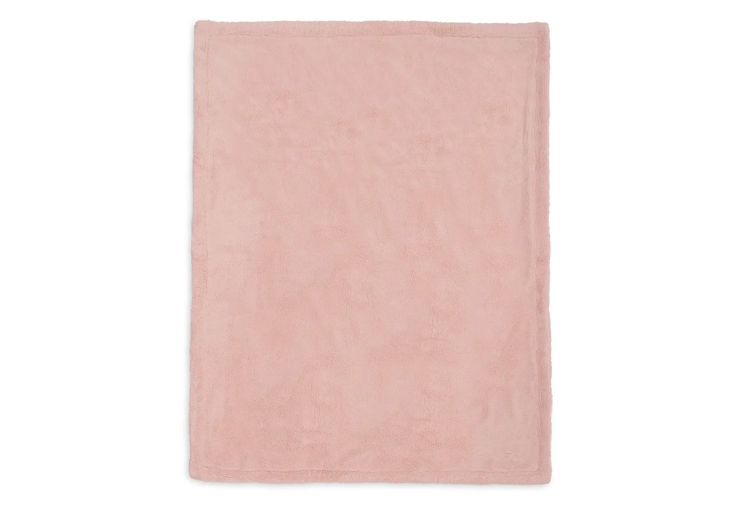 Jollein Couverture en tricot à pois et tissu peluche Silk rose 75 x 100 cm – Image 2