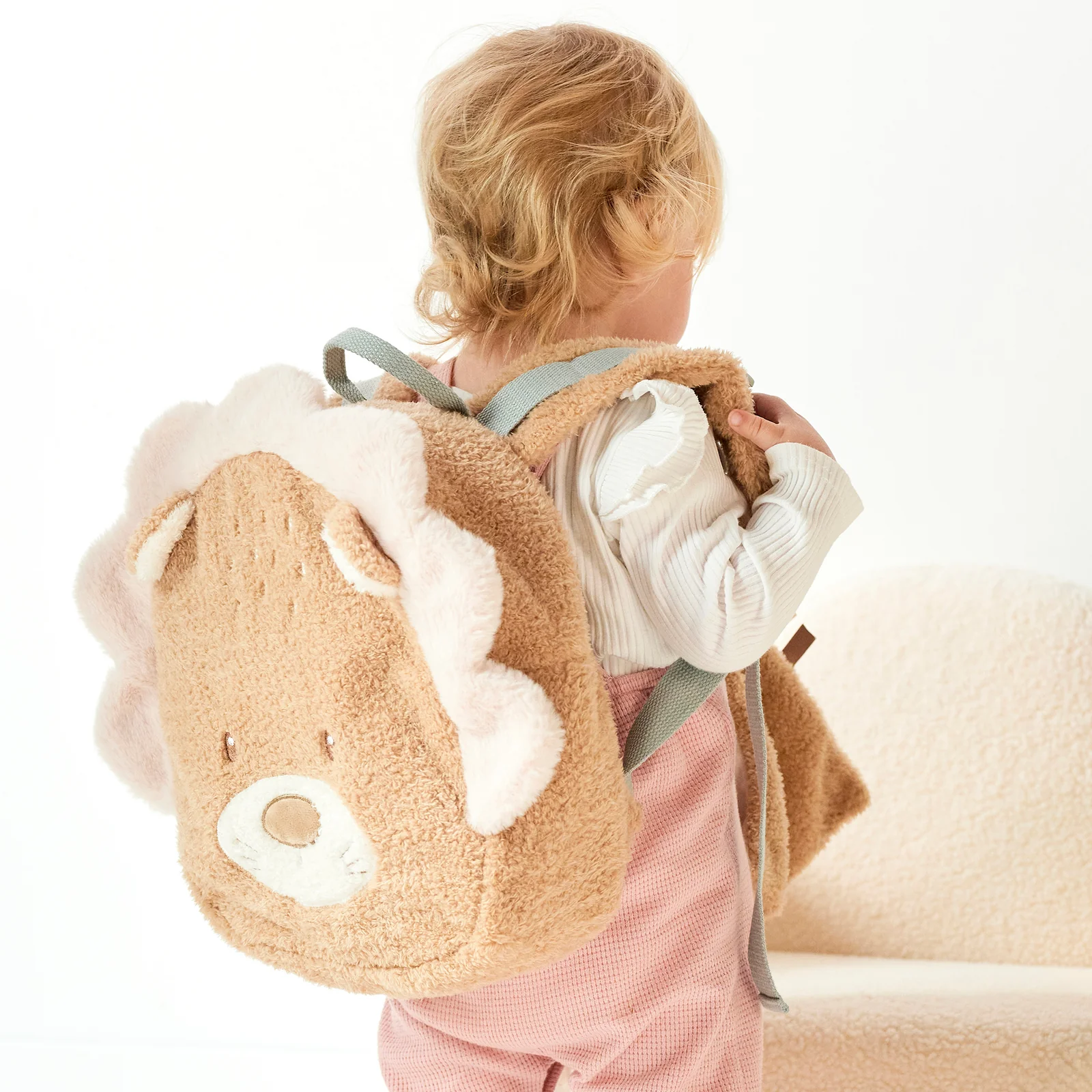 Nattou Sac à dos Lion Teddy - 33 cm – Image 4