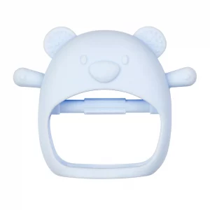 Moufle de dentition silicone - Bleue