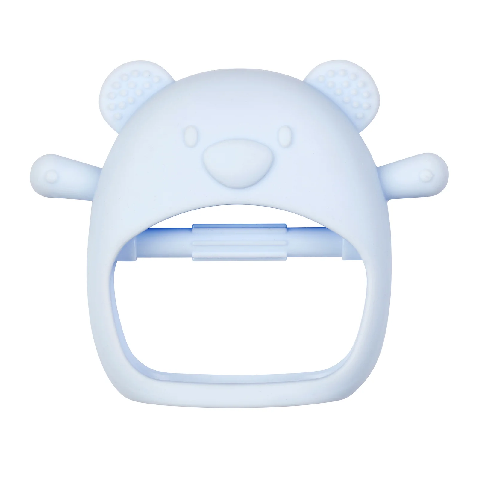 Moufle de dentition silicone - Bleue