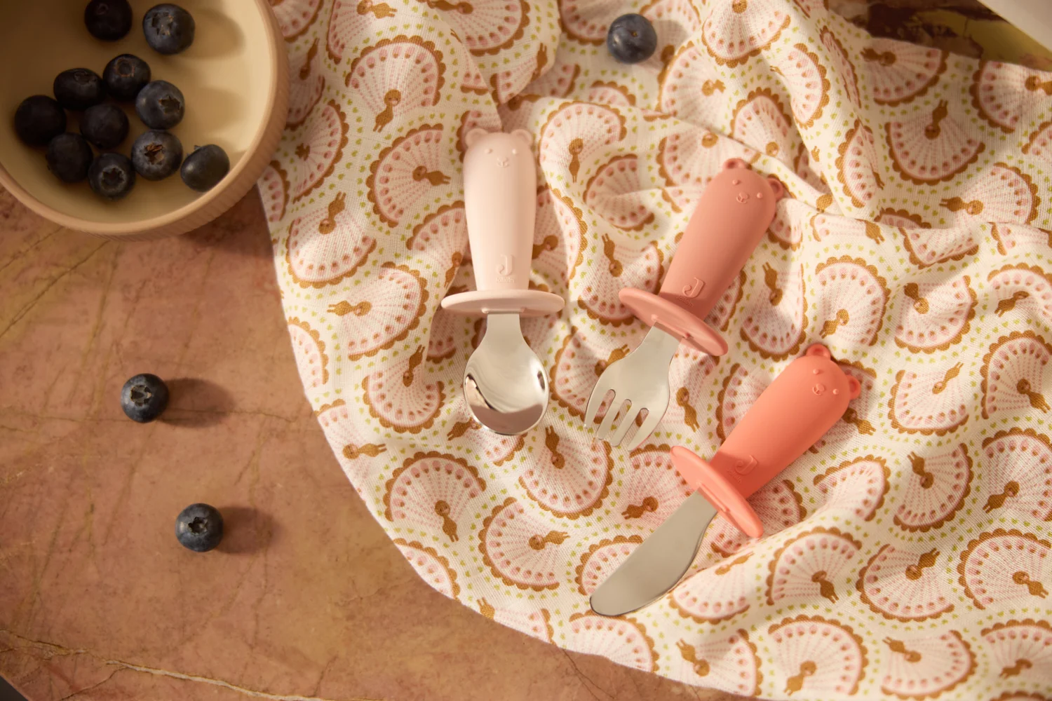 Jollein Couverts - Silicone - Blush – Image 3