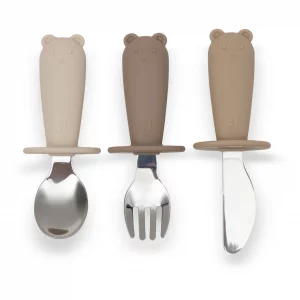Jollein Couverts - Silicone - Natural