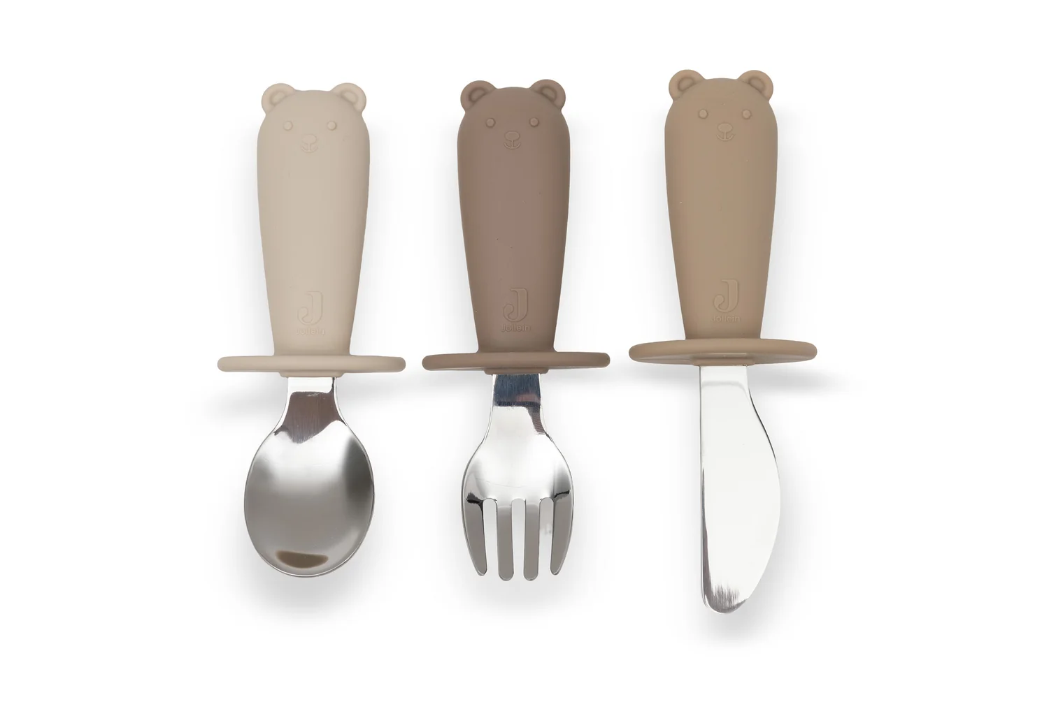 Jollein Couverts - Silicone - Natural