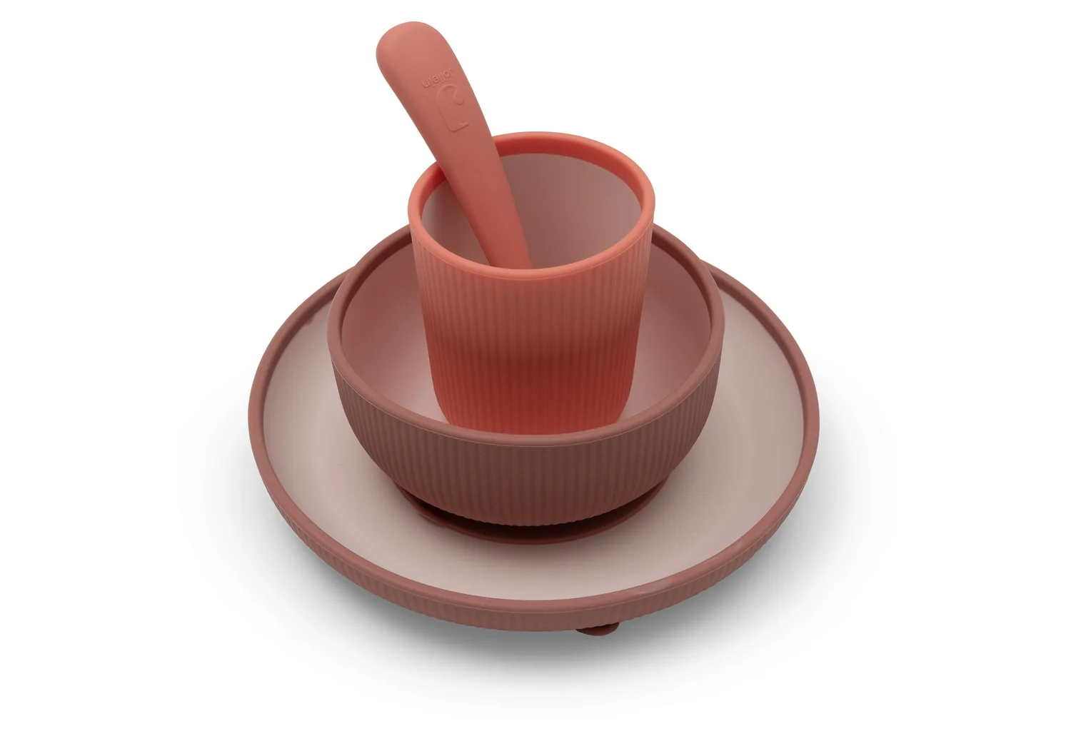 Jollein Set de table pour enfants 4-pièces - Blush
