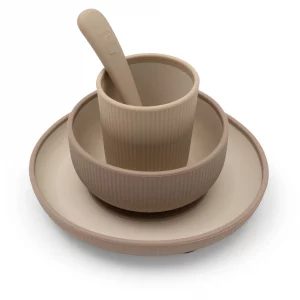 Jollein Set de table pour enfants 4-pièces - Natural