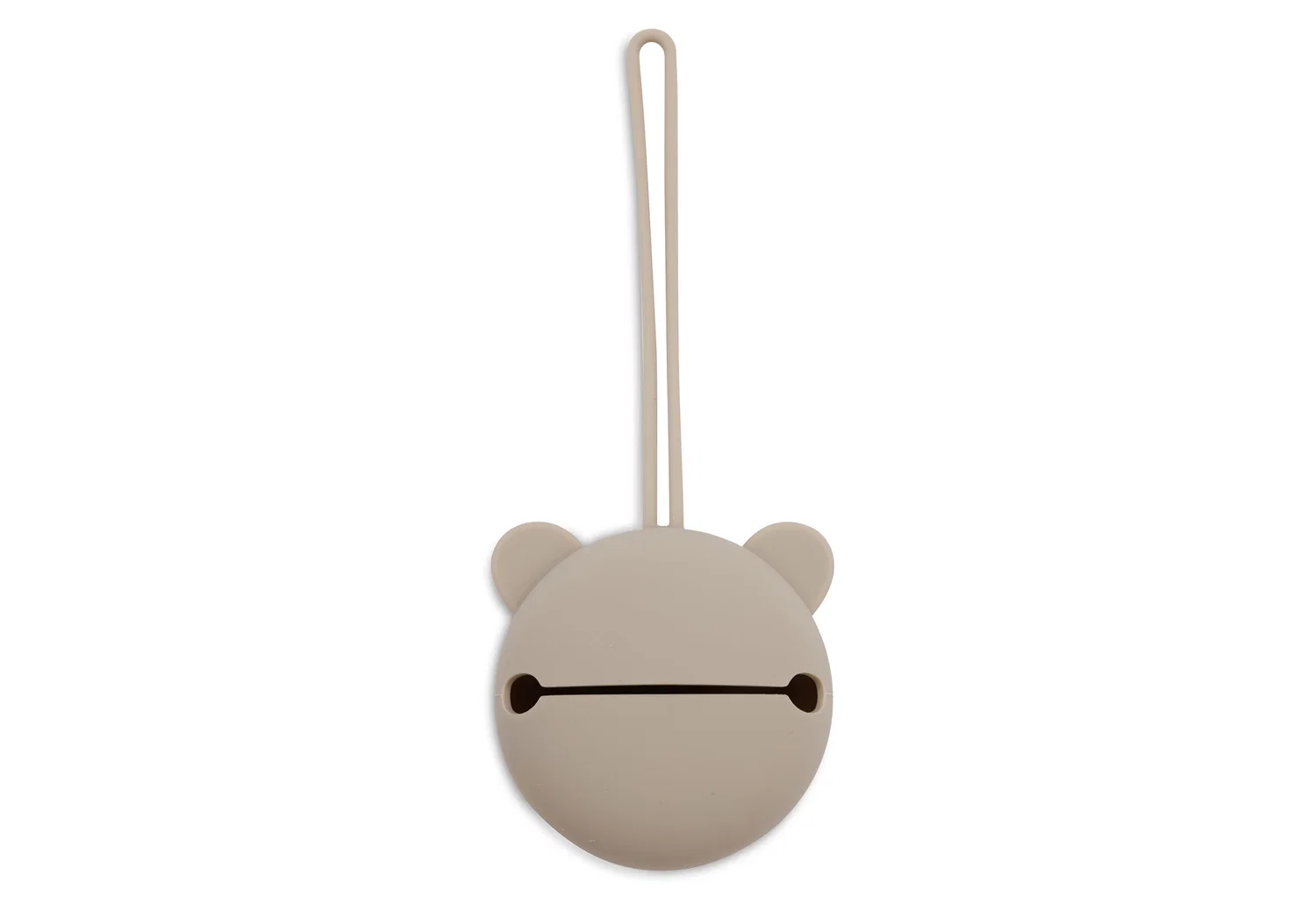 Jollein Étui à sucette en silicone Ø7 cm - Vert olive