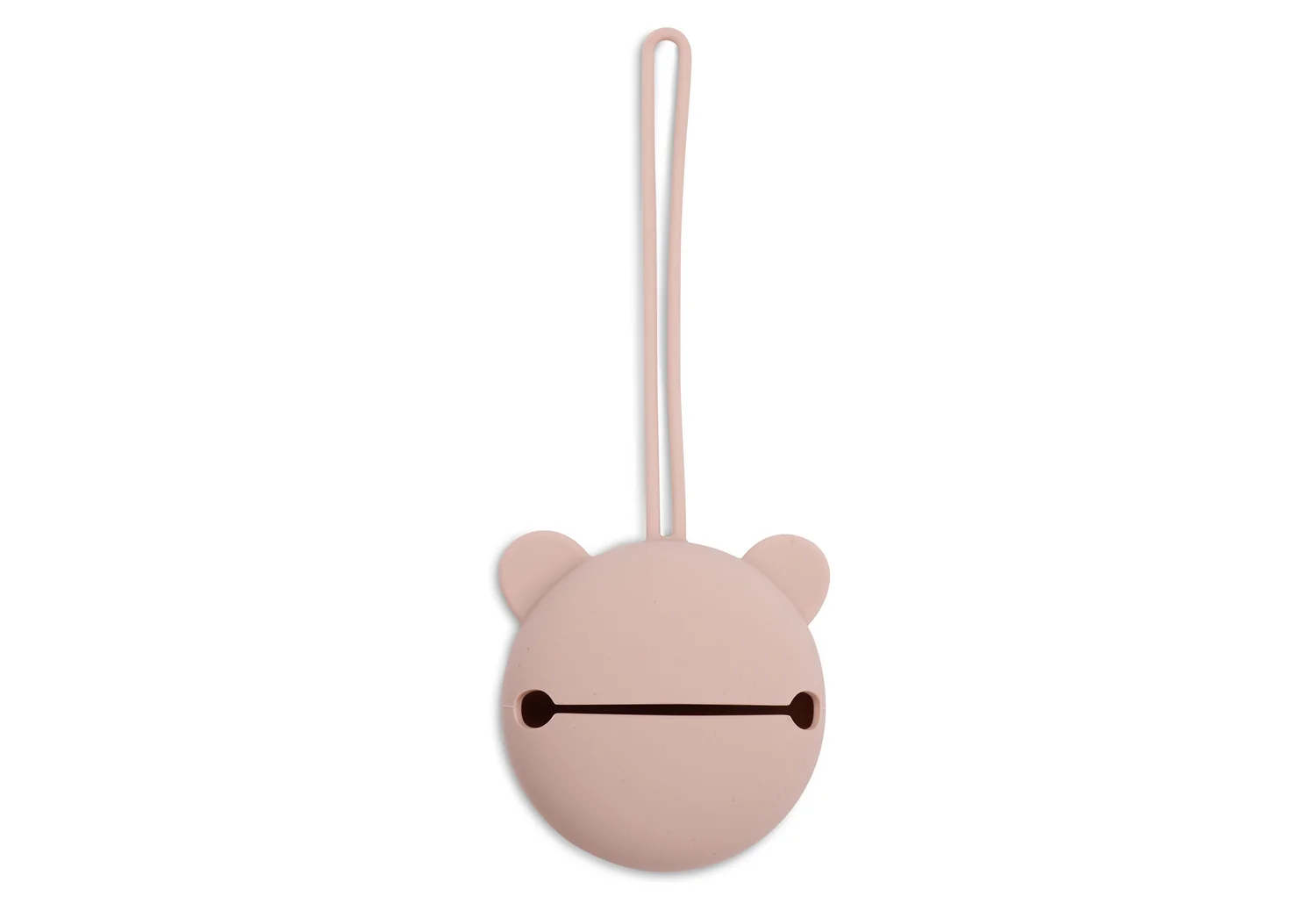 Jollein Étui à sucette en silicone Ø7 cm - Rose Sauvage