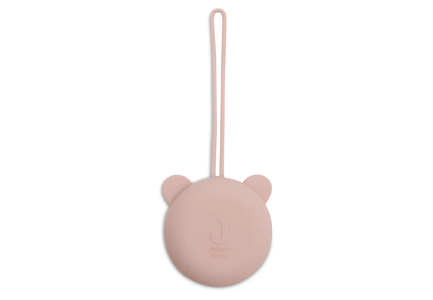 Jollein Étui à sucette en silicone Ø7 cm - Rose Sauvage – Image 2