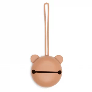 Jollein Étui à sucette en silicone Ø7 cm - Terracotta