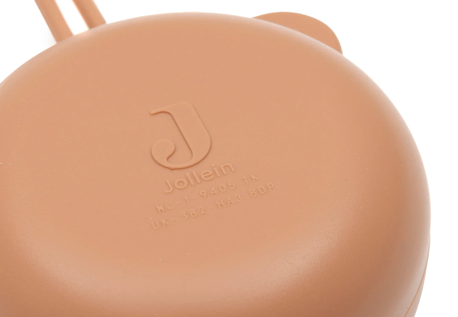 Jollein Étui à sucette en silicone Ø7 cm - Terracotta – Image 3