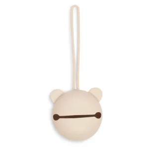 Jollein Étui à sucette en silicone Ø7 cm - Sable
