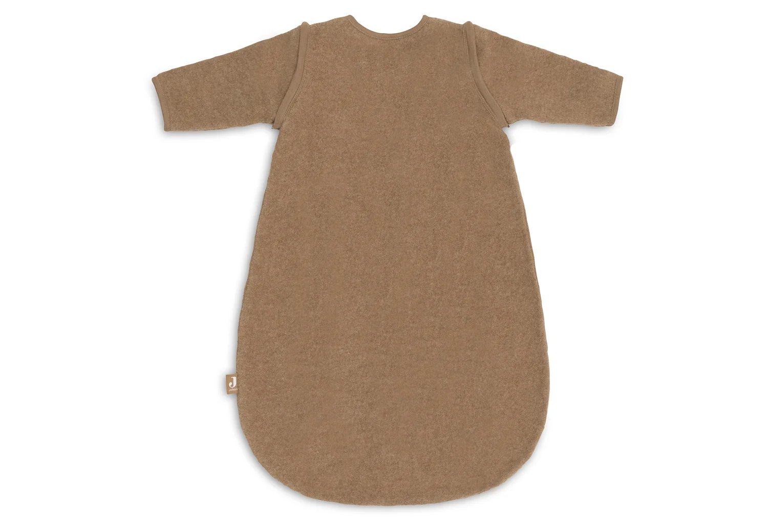 Jollein Gigoteuse en laine mérinos avec manches amovibles 60 cm - Noisette – Image 2