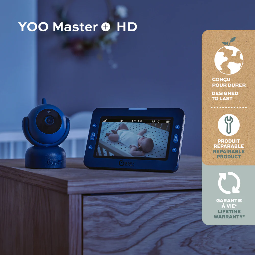 Babymoov Babyphone Vidéo 360° - YOO-Master + HD – Image 4
