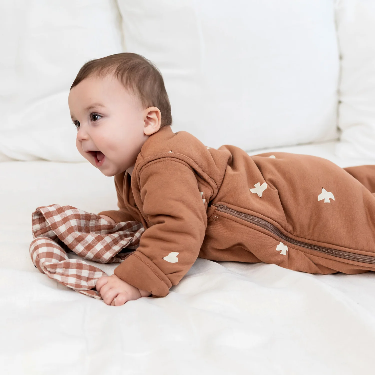 Bemini Gigoteuse jambes séparables 4-12m hiver TOG 2.5 - Piuma Moka – Image 4