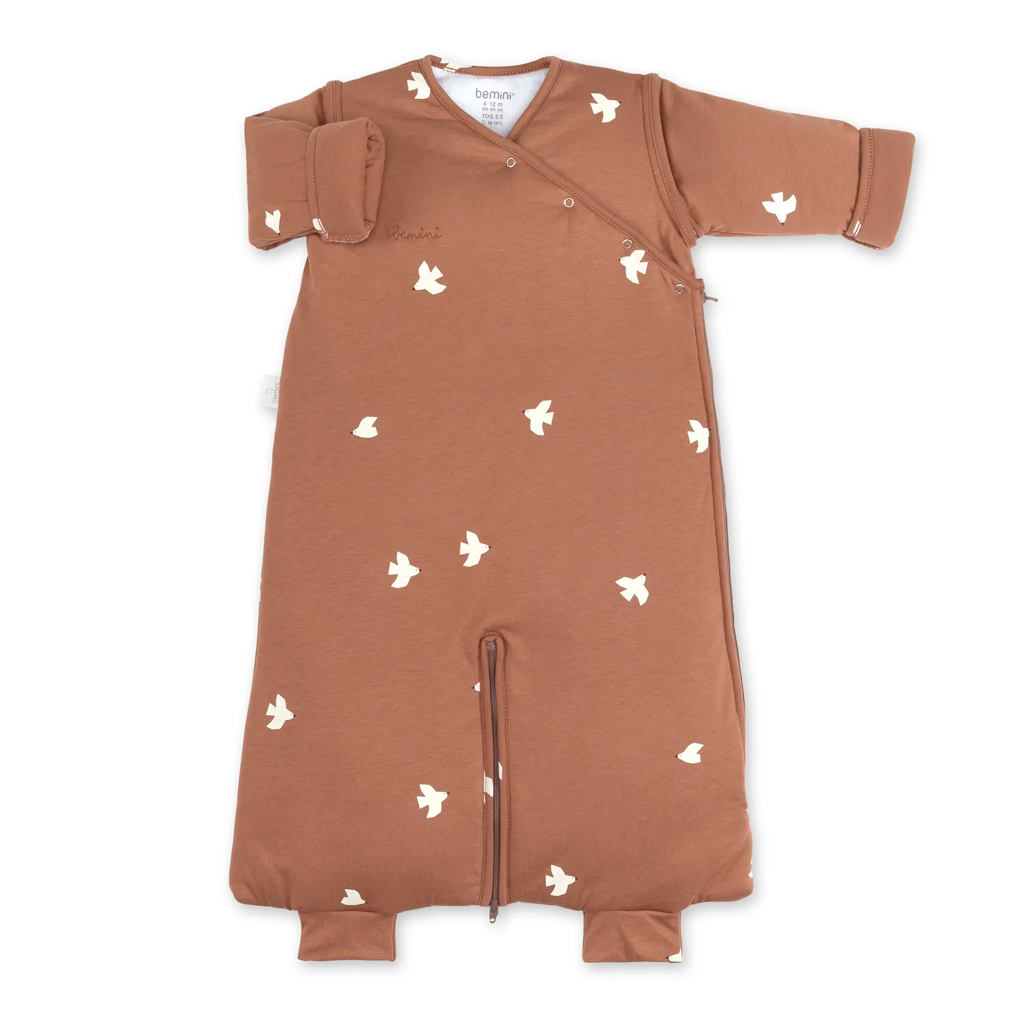 Bemini Gigoteuse jambes séparables 4-12m hiver TOG 2.5 - Piuma Moka