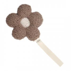 Atelier Wagram Attache fleur sherpa - Beige/écru