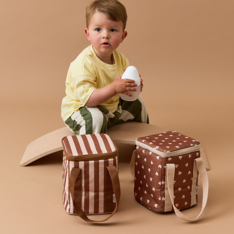Atelier Wagram Sac isotherme rayures marron – Image 3