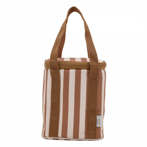 Atelier Wagram Sac isotherme rayures marron