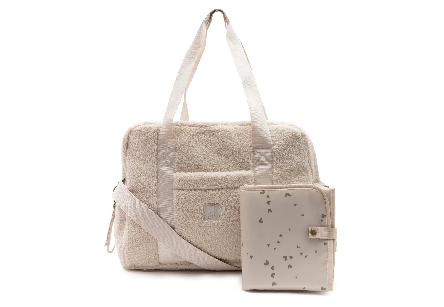 Jollein Sac à langer Teddy Lou - Sand – Image 2
