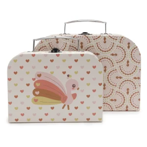 Jollein Valisettes à Jouets Soft Plumes 2 unités