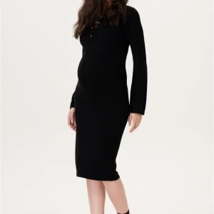 Noppies Robe d'allaitement à col polo - Noire - Taille L