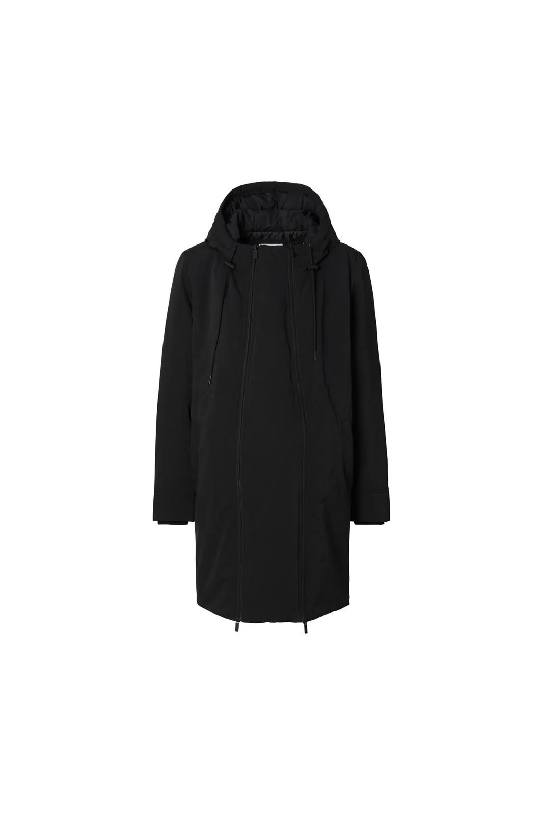 Noppies Manteau de grossesse d'hiver 3-way - Noir - Taille S – Image 5