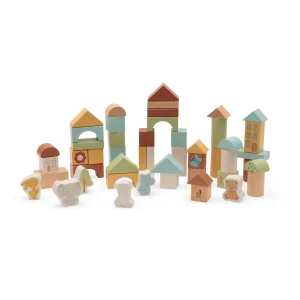 Jollein Set de Blocs en Bois - Jollies